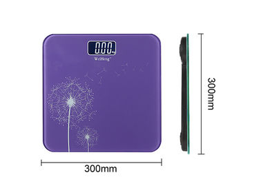 Китай Масштабы ванной комнаты картины одуванчика электронные с пурпурной квадратной формой поставщик