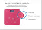Масштабы цифров ванной комнаты квадрата 300кс300ММ, розовые электронные масштабы веса поставщик